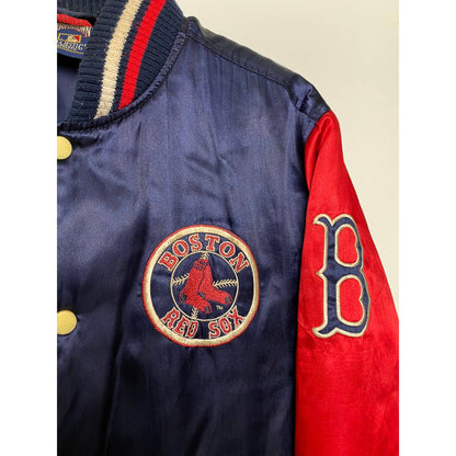 Vintage MLB Boston Red Socks Varsity Bomber Jacket