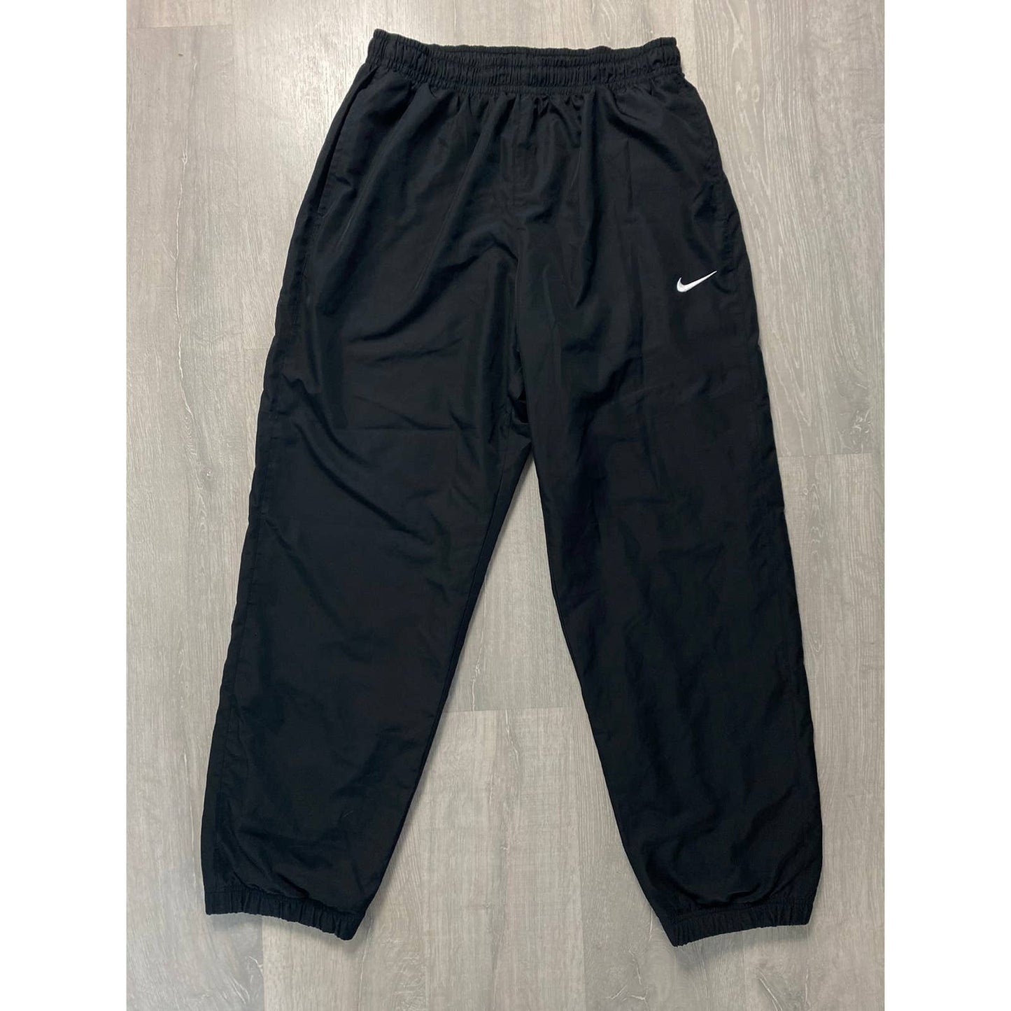 Nike vintage black track pants small swoosh 2000s