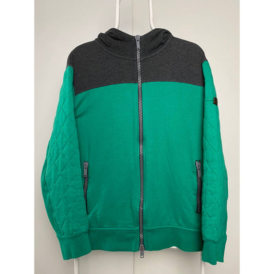 Iceberg vintage green zip hoodie small logo