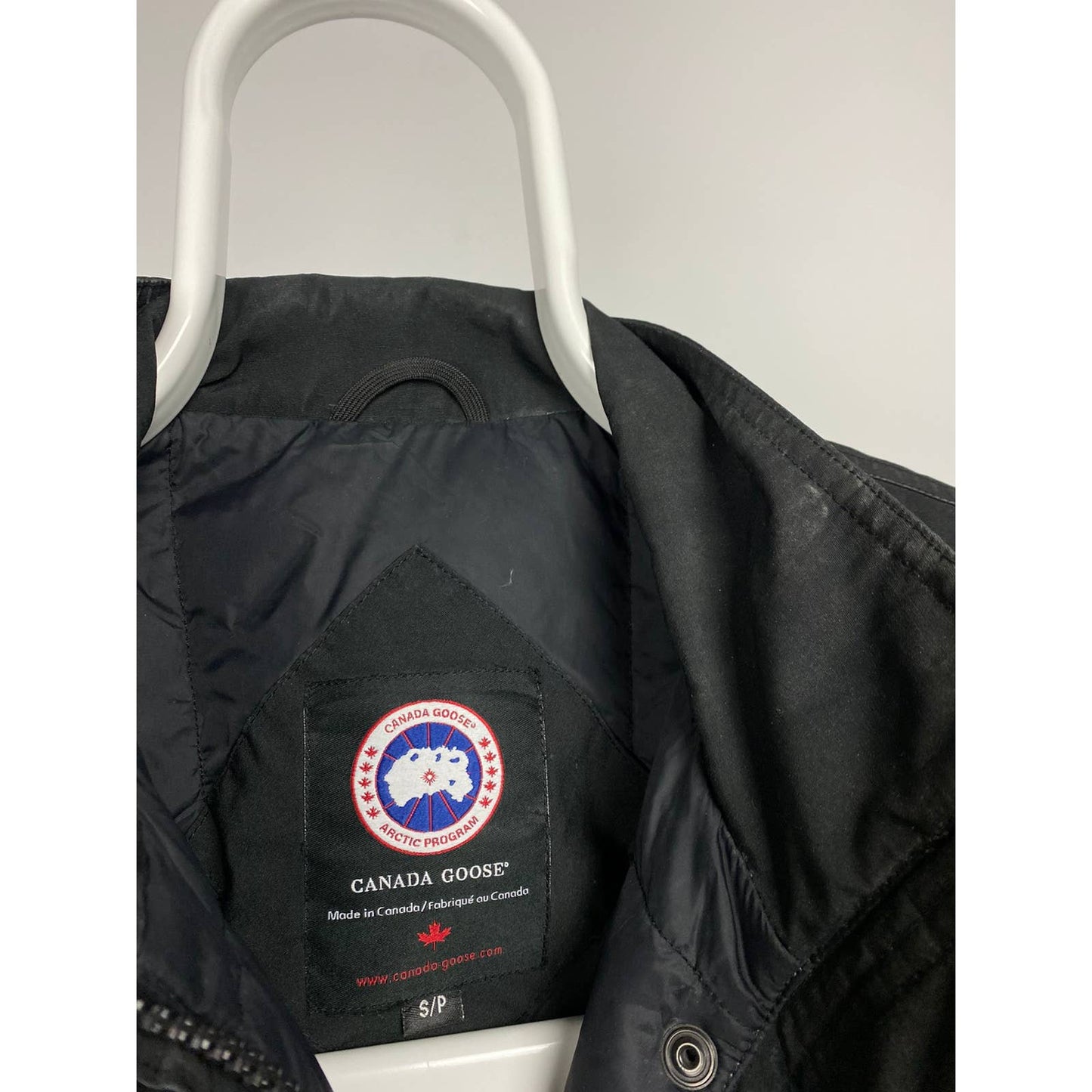 Canada Goose trillium parka jacket black puffer