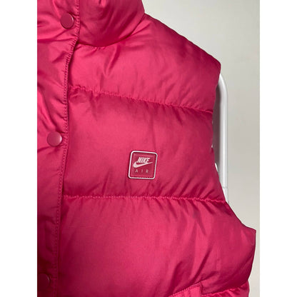 Nike Air vintage pink puffer vest 2000s