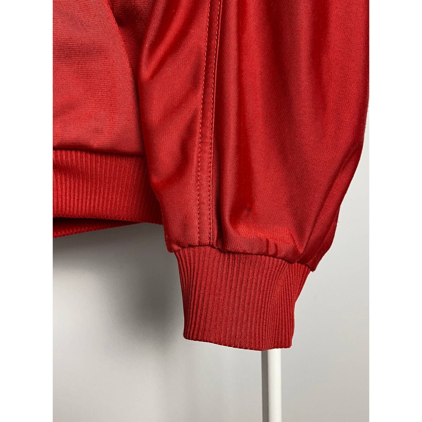 90s Nike vintage red track jacket zip sweatshirt big swoosh