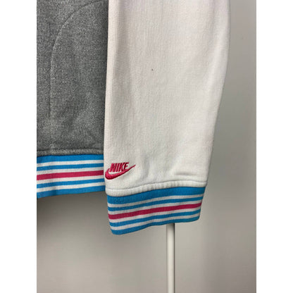 Nike vintage grey varsity jacket / sweatshirt multicolor