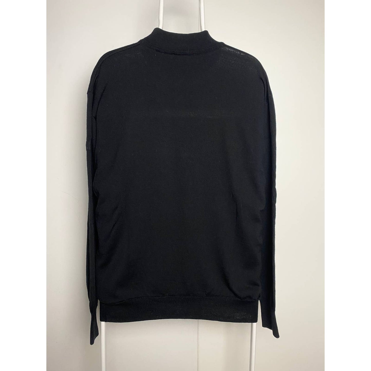 Burberry vintage black sweater small logo Burberrys