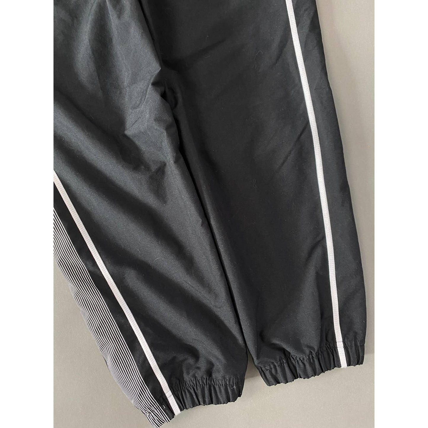 Nike vintage black track pants small swoosh spell out