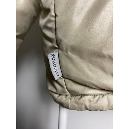 90s Moncler vintage beige puffer jacket Grenoble
