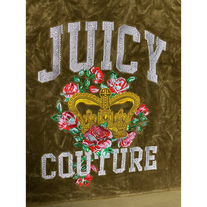 Juicy Couture vintage gold zip hoodie big logo Y2K