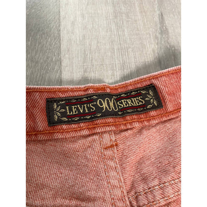 90s Levi’s 900 series vintage pink mom jeans made in Canada