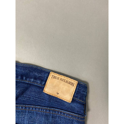 True Religion vintage selvedge jeans navy denim pants