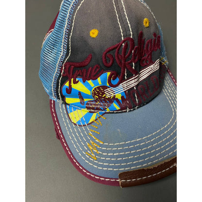 True Religion vintage multi color cap hat