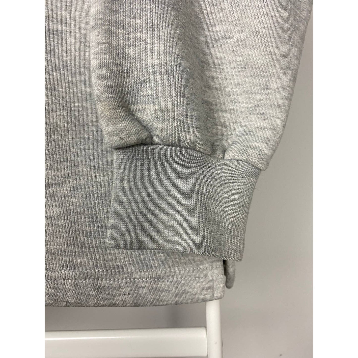 Nike vintage grey spell out center swoosh sweatshirt white