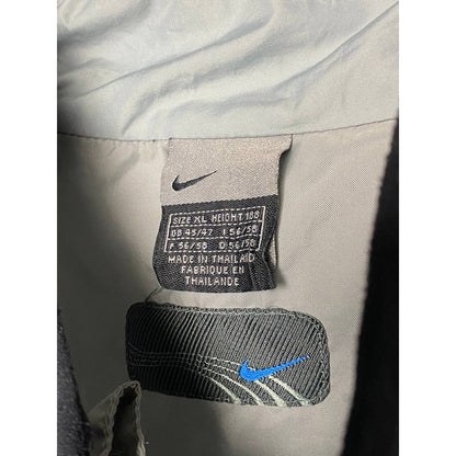 Nike TN vintage grey blue track jacket small hex logo