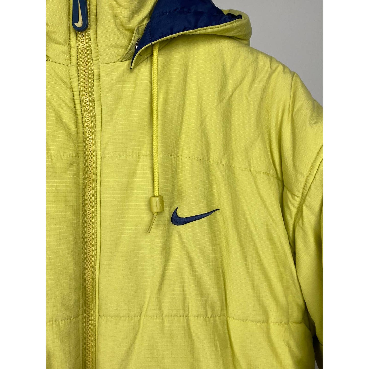 90s Nike vintage spell out puffer jacket small swoosh