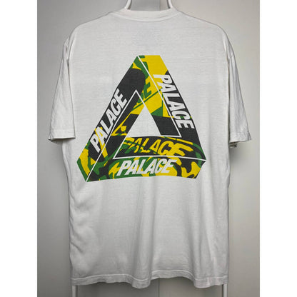 Palace T-shirt white camo tri ferg