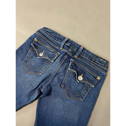 True Religion vintage navy jeans denim pants Y2K