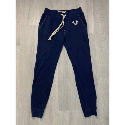 True Religion sweatpants navy vintage style