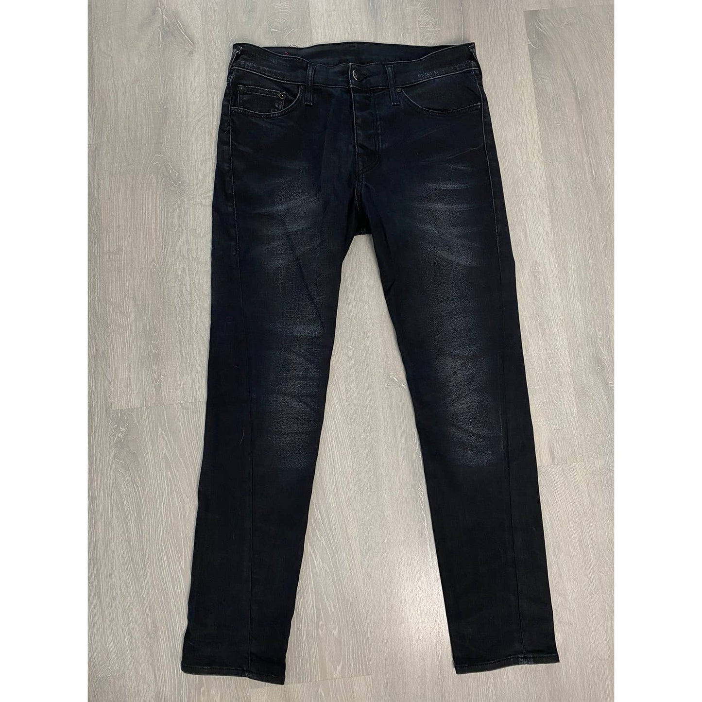 True Religion vintage black jeans denim y2k 00s 2000s slim