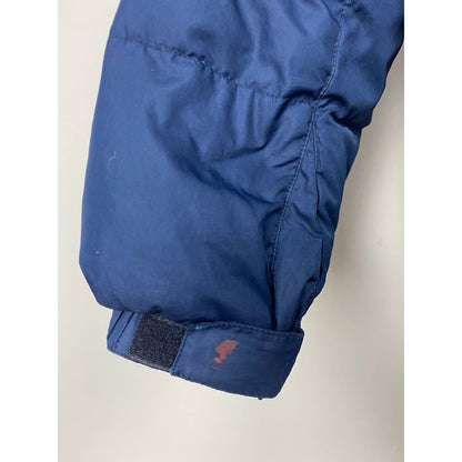 Nike vintage cargo navy puffer jacket small swoosh