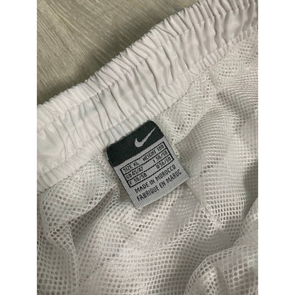 Nike AIR vintage white track pants small swoosh 2000s
