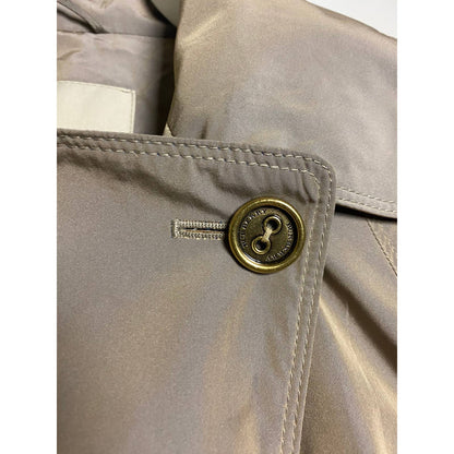 Burberry coat double-breasted beige