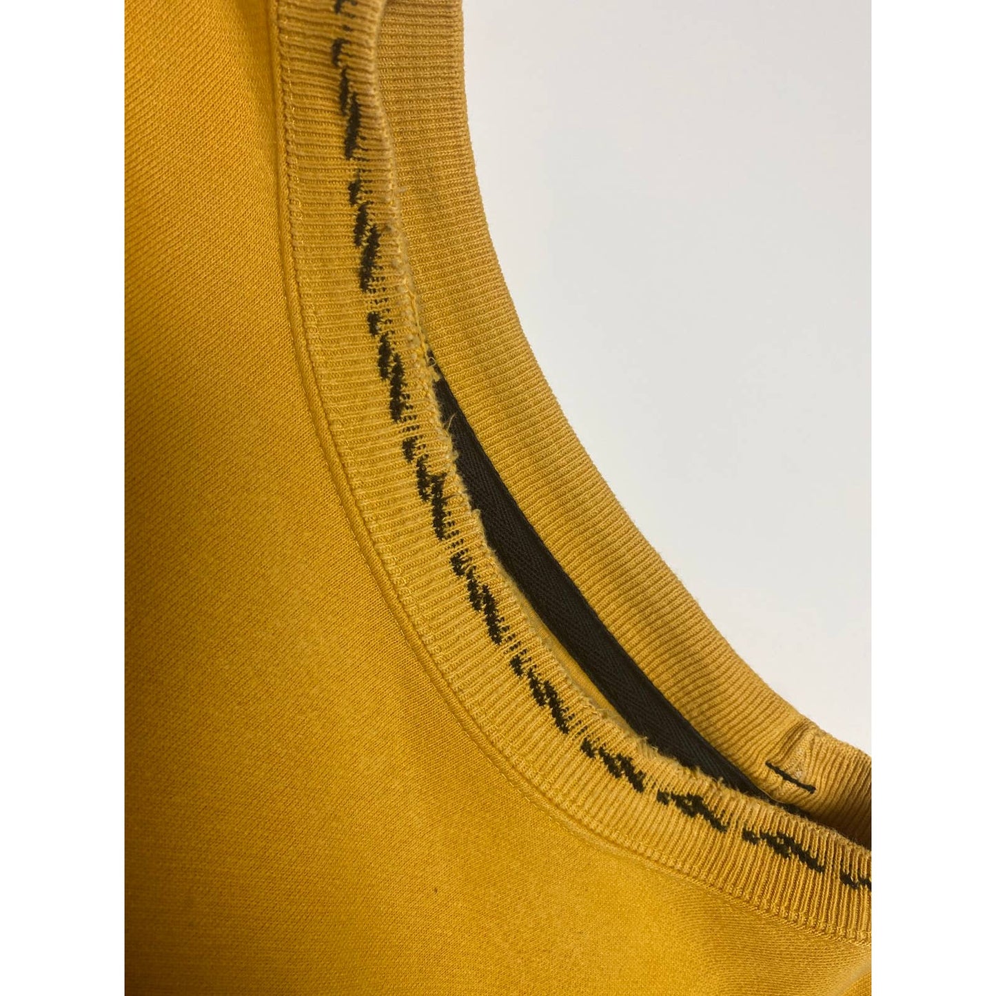 Adidas Equipment vintage yellow big logo sweatshirt 90s