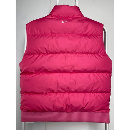 Nike Air vintage pink puffer vest 2000s