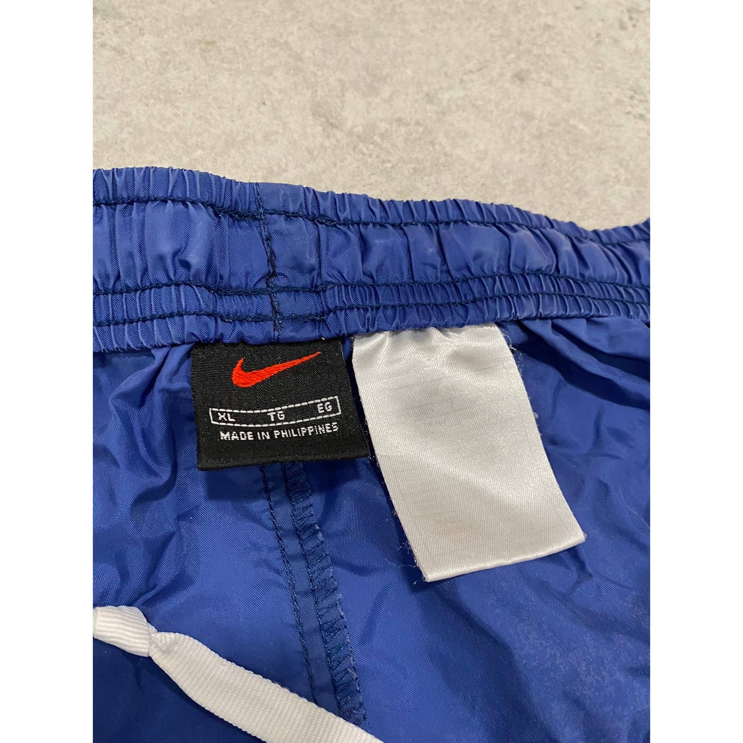 Nike vintage blue track pants small swoosh 90s