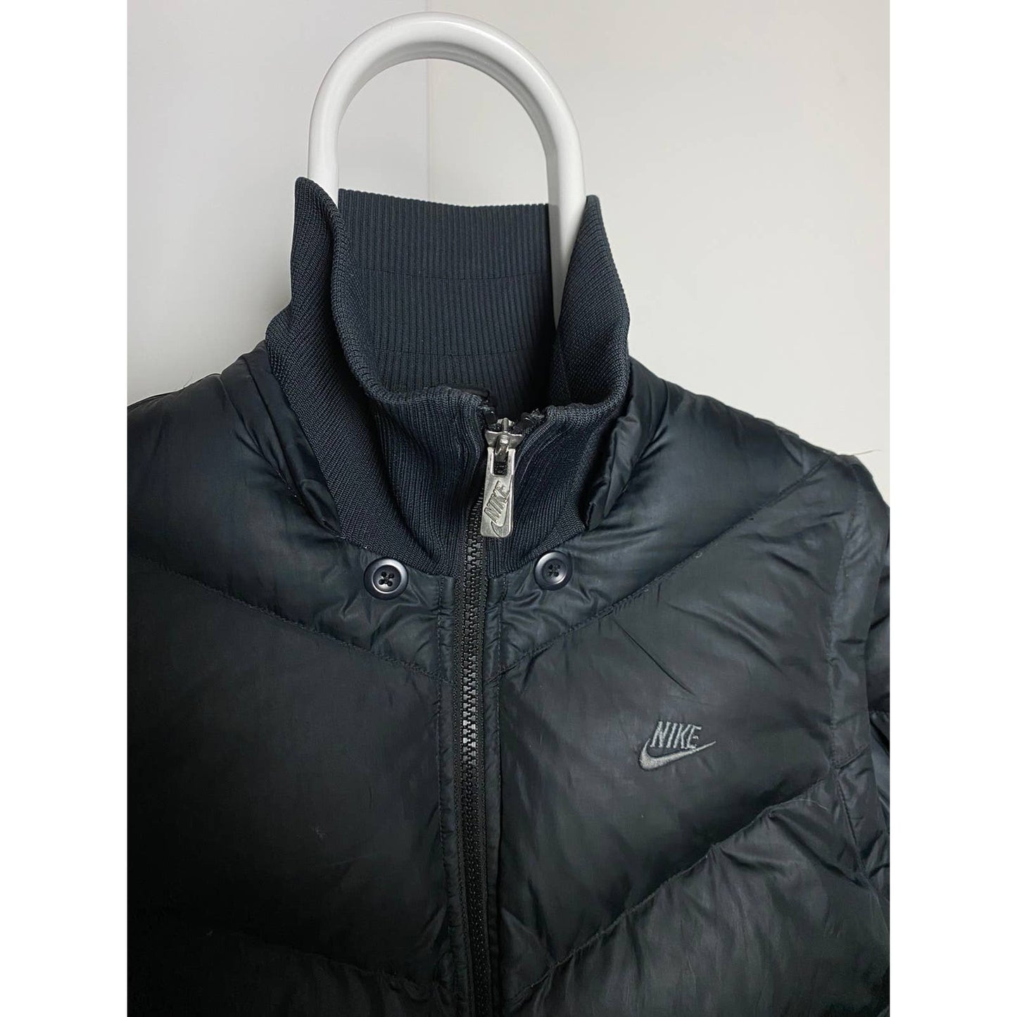 Nike vintage black 2 in 1 puffer vest / jacket