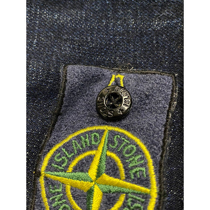 Stone Island vintage navy jeans with badge denim pants