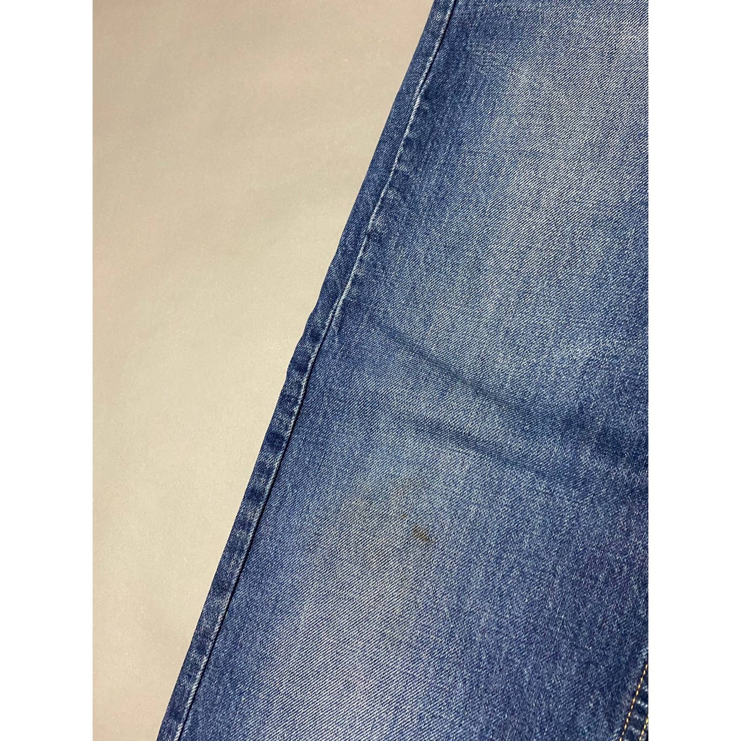 Evisu Japan vintage blue jeans raw denim navy seagulls