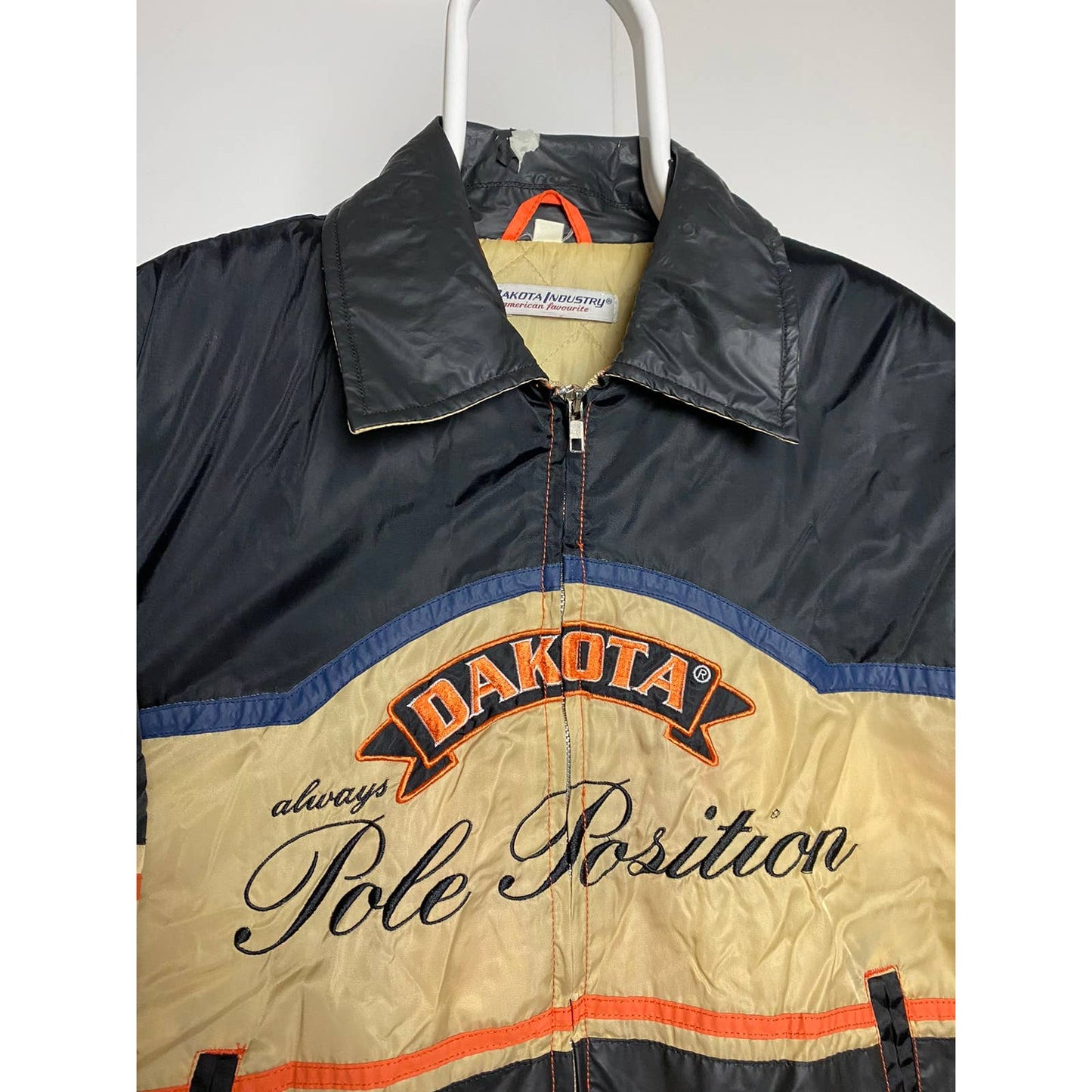 Racing Jacket vintage big logo Dakota Industry Pole Position