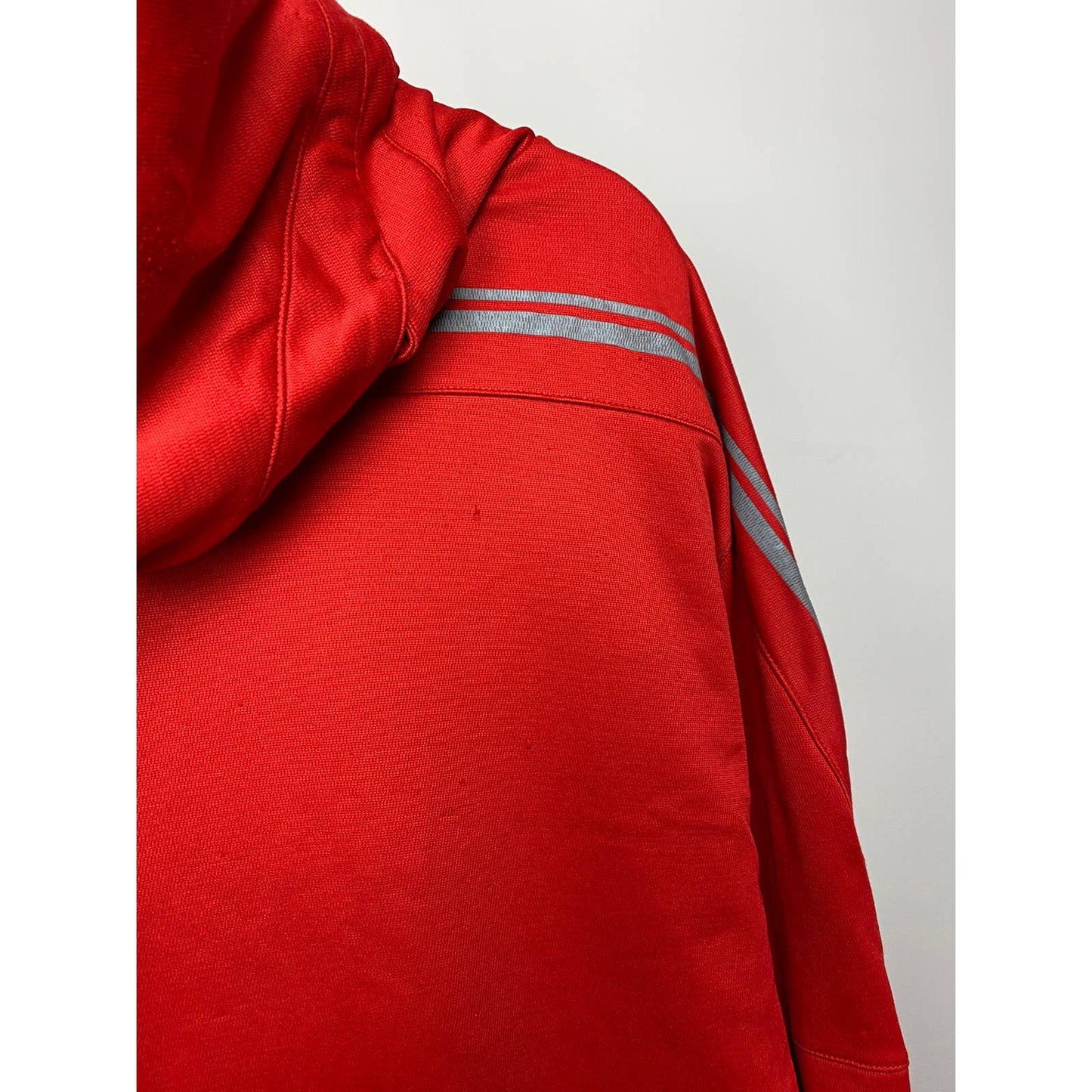 Nike vintage center swoosh hoodie red sweatshirt Y2K