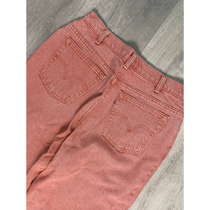 90s Levi’s 900 series vintage pink mom jeans made in Canada