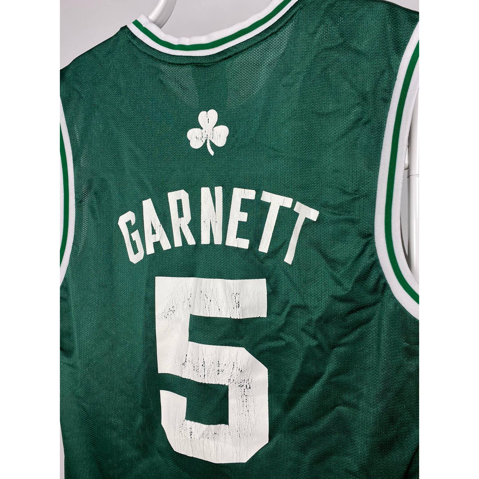 Kevin Garnett Boston Celtics vintage green jersey 5 adidas Refitted