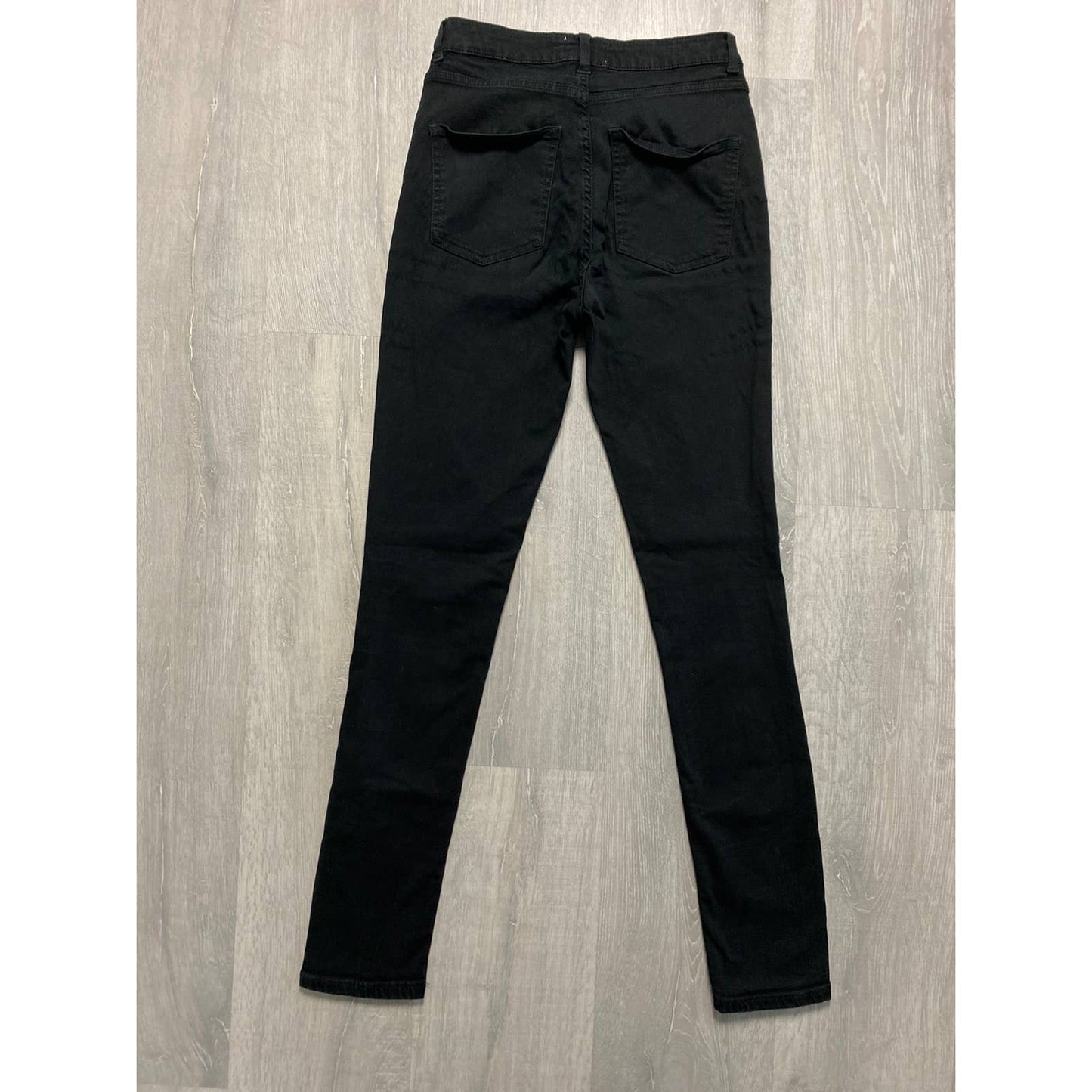 Acne Studios vintage black jeans slim fit denim distressed