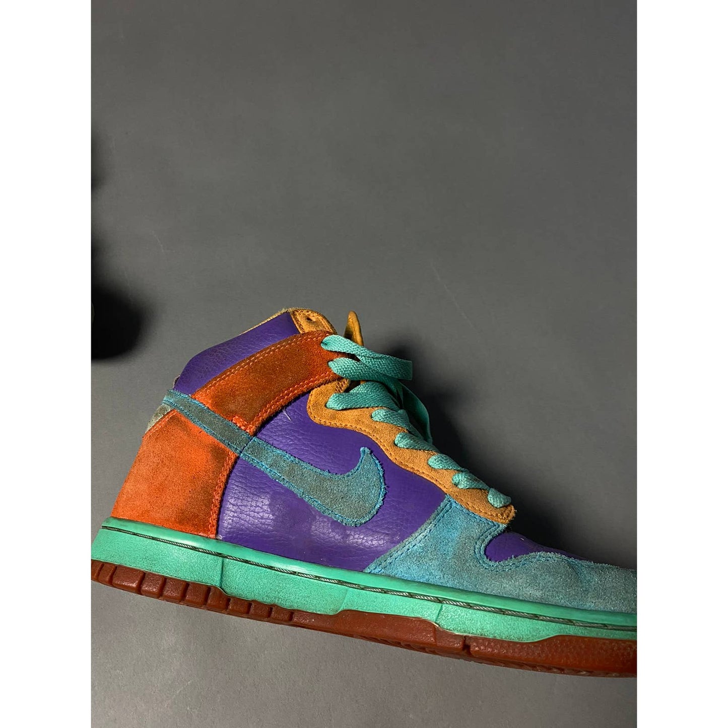 Vintage Nike Dunk High 6.0 'Pure Purple Cyan Coral'