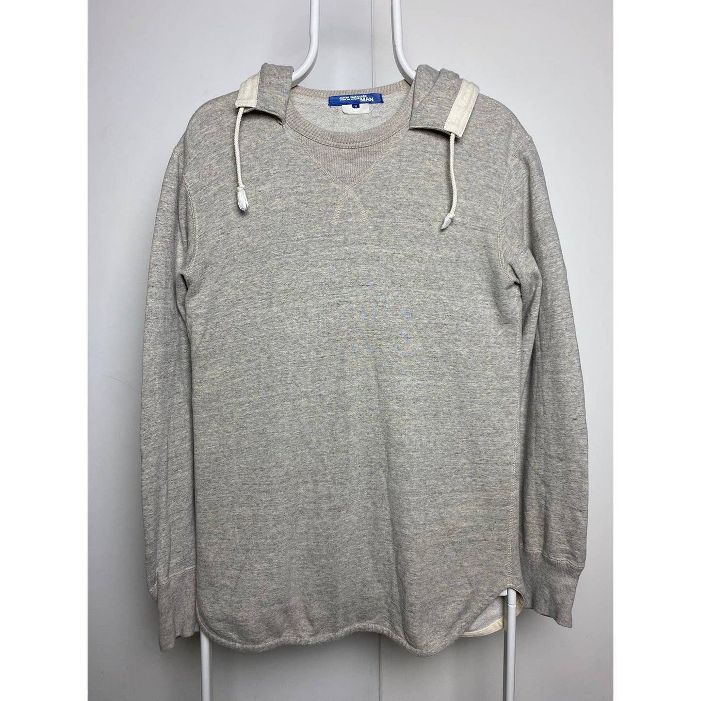 Comme des Garcons x Junya Watanabe basic hoodie grey