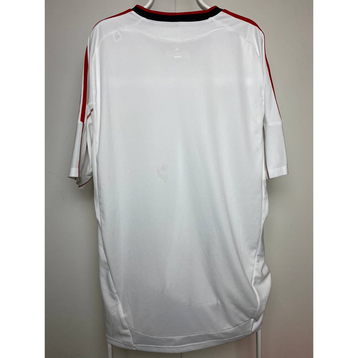 Liverpool Adidas soccer shirt jersey white