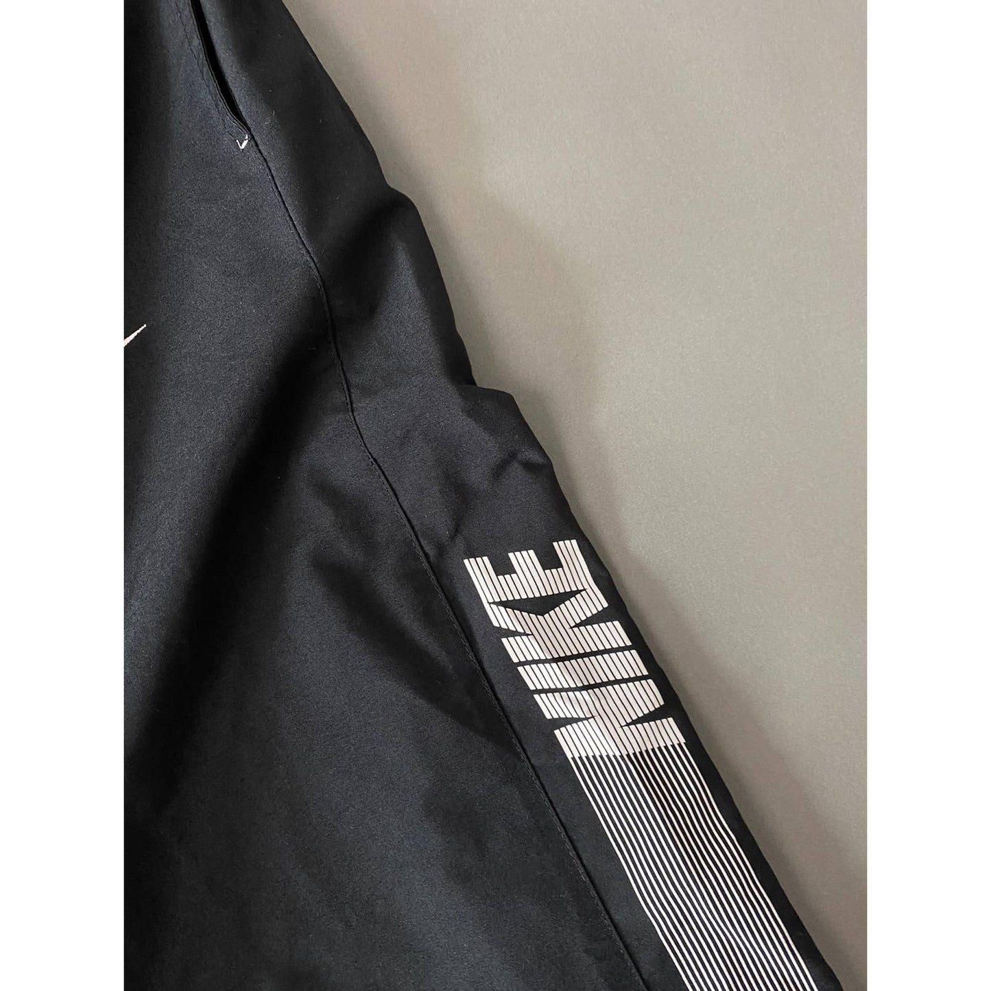 Nike vintage black track pants small swoosh spell out