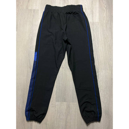 Nike vintage black blue track pants small swoosh spell out