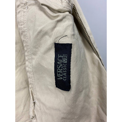 Versace Classic beige harrington jacket