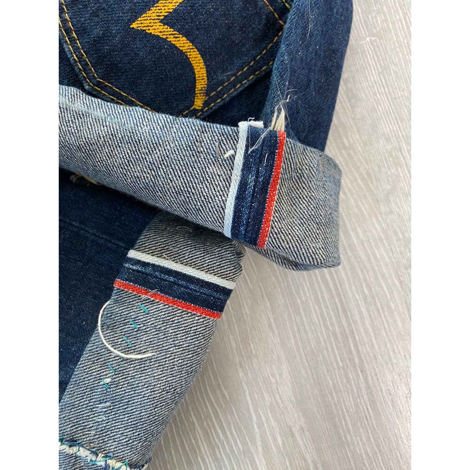 Evisu selvedge store