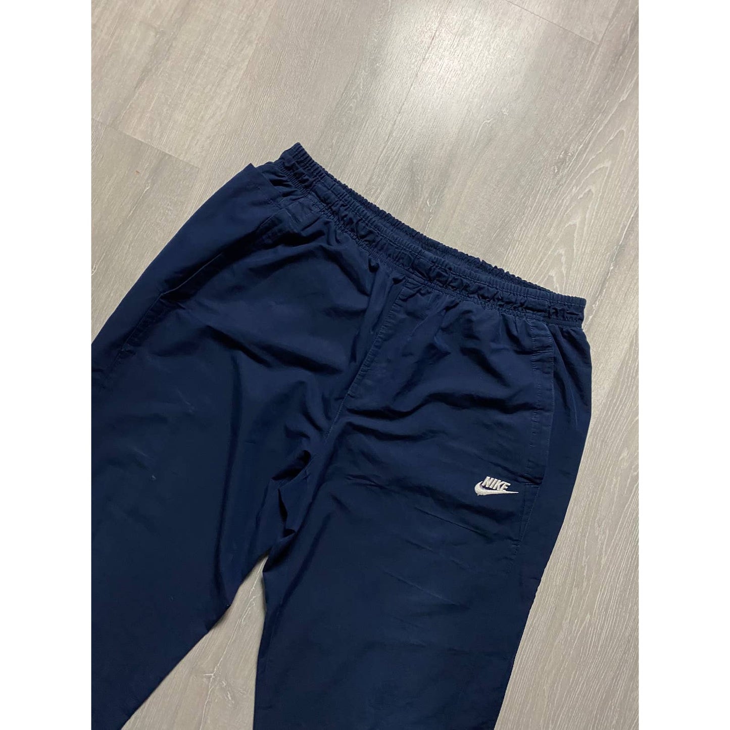 Nike vintage navy track pants small swoosh