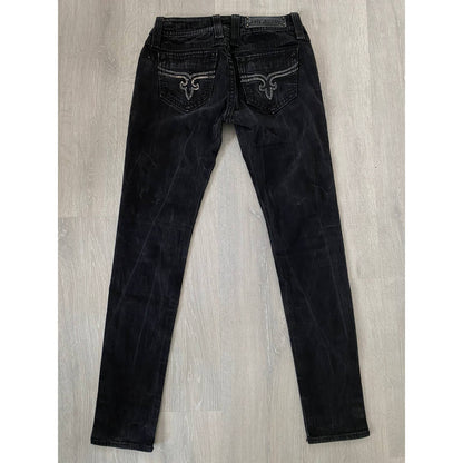 Rock Revival vintage black jeans Y2K