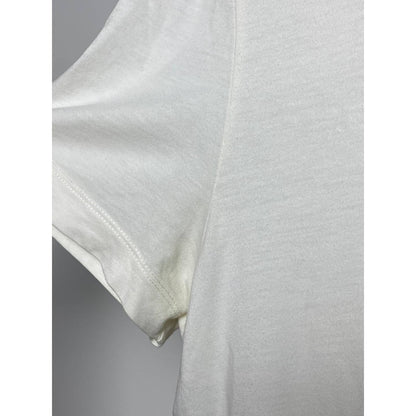 C.P Company white T-shirt lens pocket logo