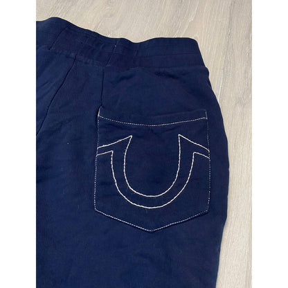 True Religion sweatpants navy vintage style