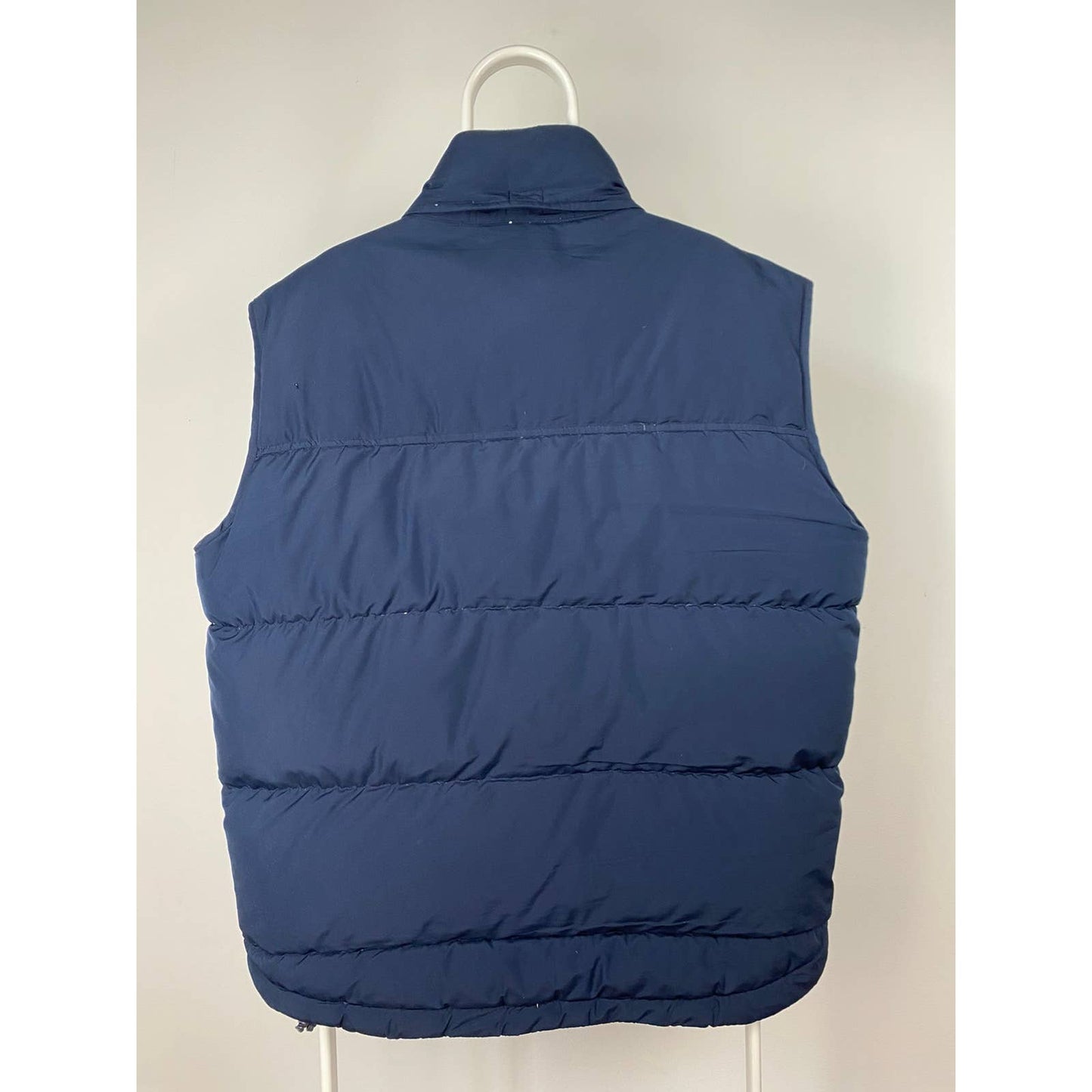 Nike vintage navy puffer vest small swoosh 2000s