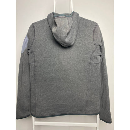 Arc’teryx vintage grey fleece zip hoodie