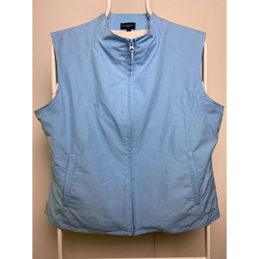 Burberry Golf vintage vest blue windstopper