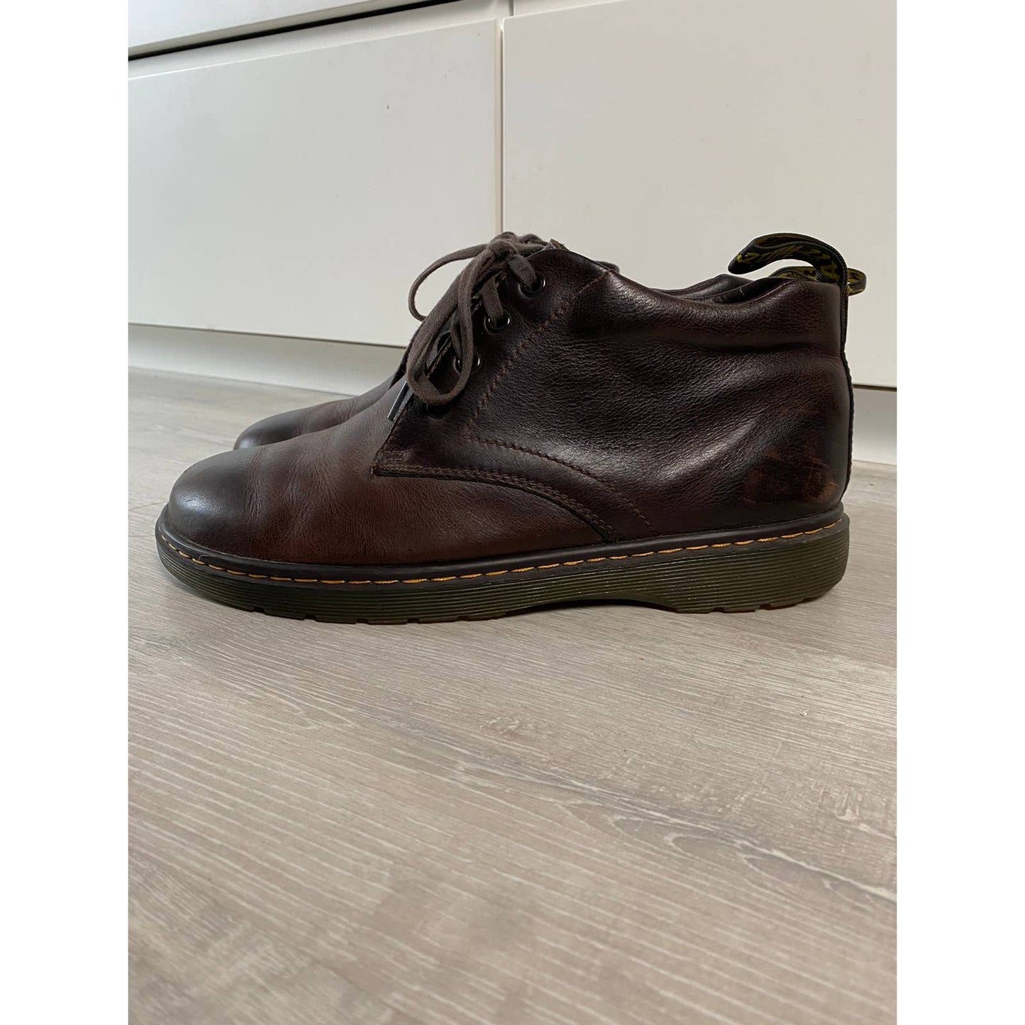 Dr. Martens barnie brown leather shoes casual vintage